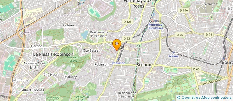 localisation de l'entreprise MADAME MELISSA ZOLA à SCEAUX