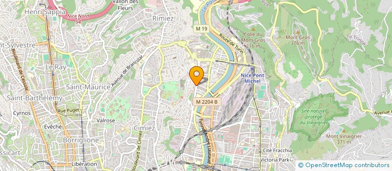 localisation de l'entreprise MADAME MELISSANDE AUBEPART à NICE