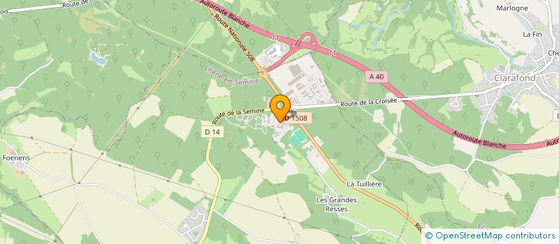 localisation de l'entreprise MADAME MELISSANDE FANNI  SEYSSEL