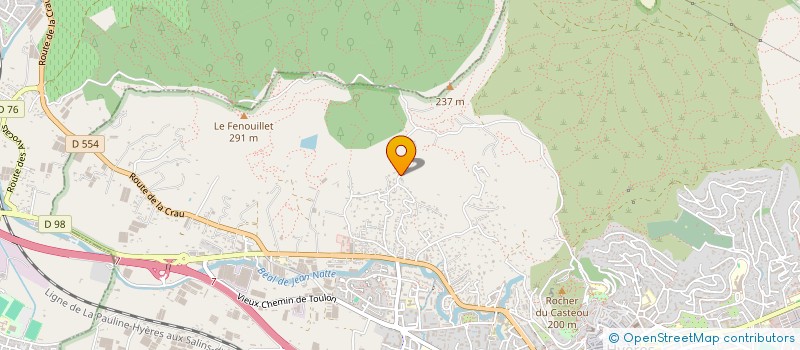 localisation de l'entreprise MADAME MELISSANDE LAURENT  LA CRAU