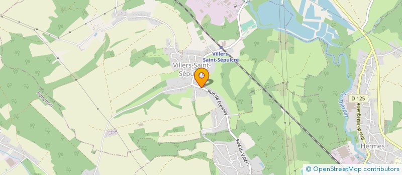 localisation de l'entreprise MADAME MELISSANDE RICHER  VILLERS-SAINT-SEPULCRE