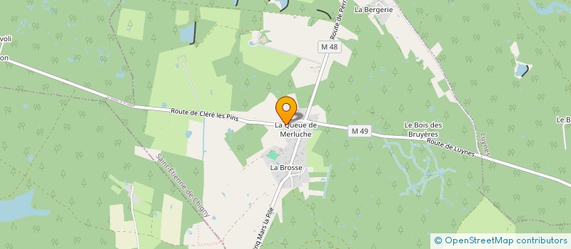 localisation de l'entreprise MADAME MELISSANDE VOISIN  SAINT-ETIENNE-DE-CHIGNY