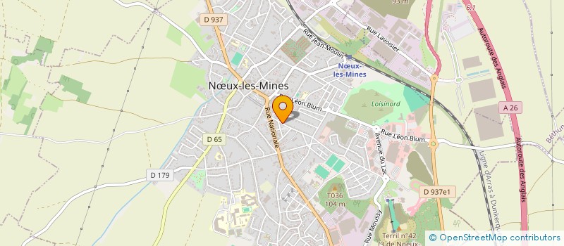 localisation de l'entreprise MADAME MELISSANDRE CARY  NUX-LES-MINES