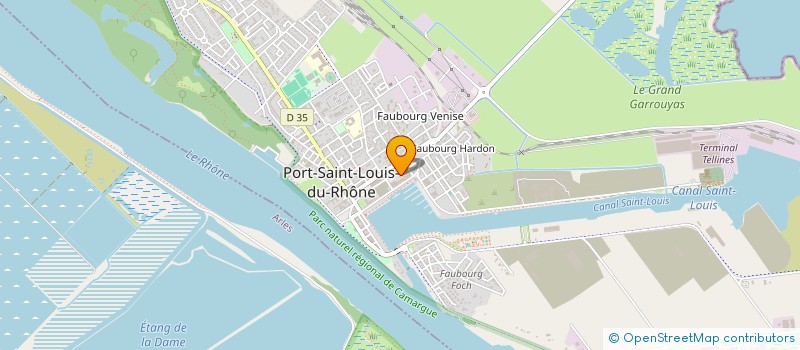 localisation de l'entreprise MADAME MELISSANDRE COLOM à PORT-SAINT-LOUIS-DU-RHONE