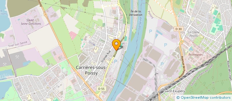 localisation de l'entreprise MADAME MELISSANDRE DE SOUSA à CARRIERES-SOUS-POISSY