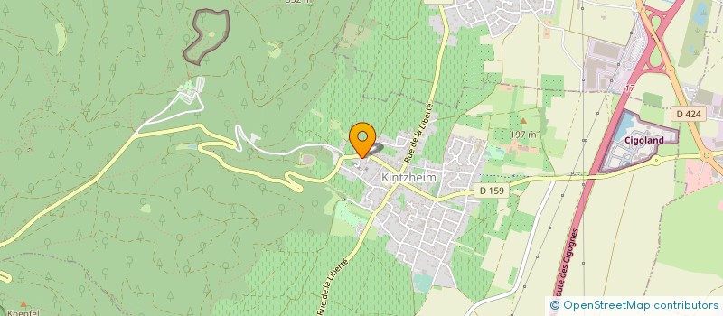 localisation de l'entreprise MADAME MELISSANDRE KNOBLOCH  ORSCHWILLER