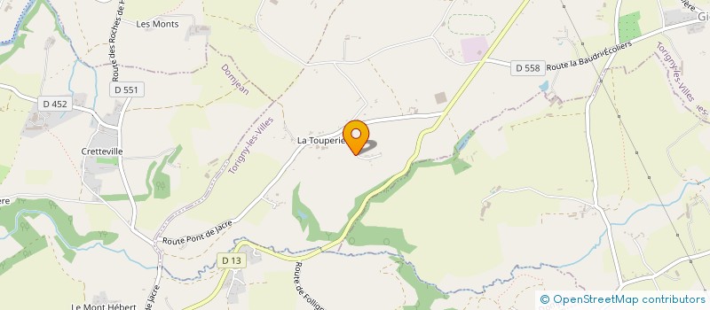 localisation de l'entreprise MADAME MELISSANDRE PETIT  TORIGNY-LES-VILLES