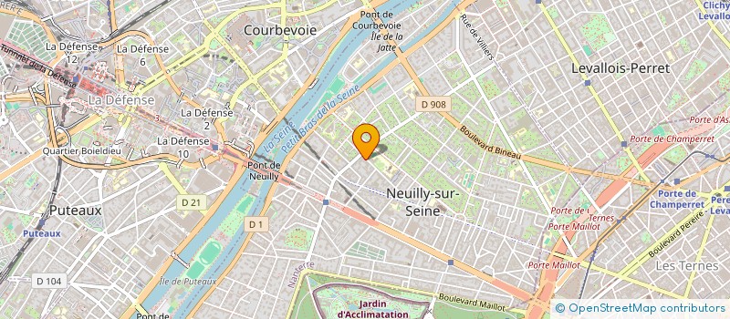 localisation de l'entreprise MADAME MELISSANDRE VIDAL à NEUILLY-SUR-SEINE