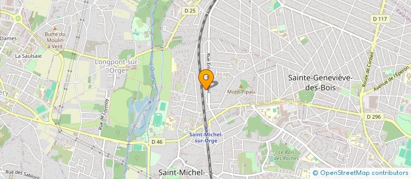 localisation de l'entreprise MADAME MELISSIA DESROCHERS  SAINT-MICHEL-SUR-ORGE