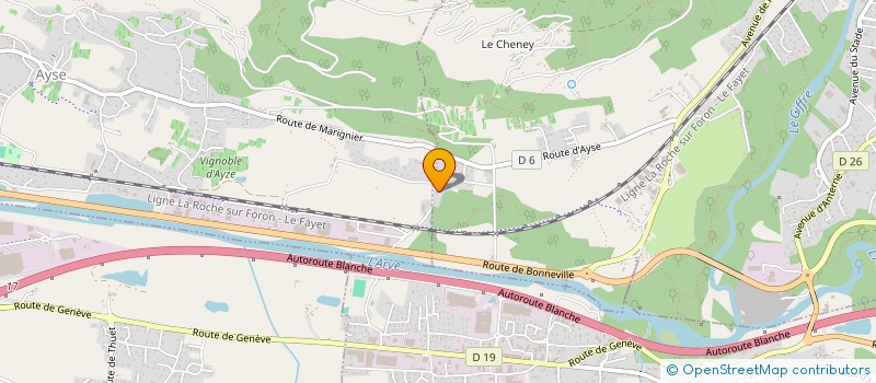 localisation de l'entreprise MADAME MELITA CAMOUA  MARIGNIER