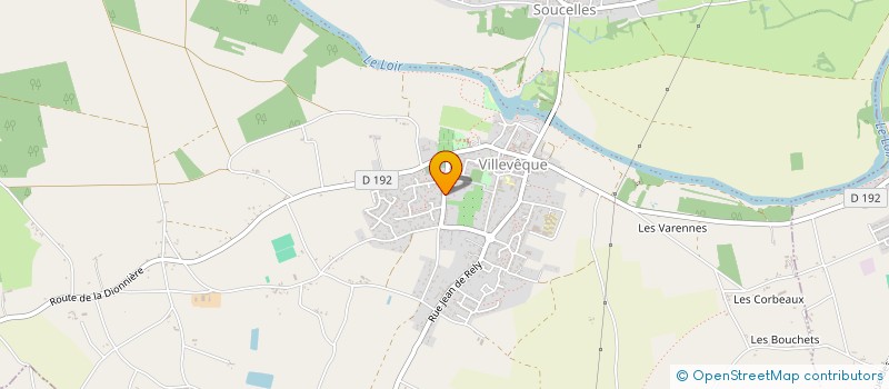 localisation de l'entreprise MADAME MELITE GUIBAL  RIVES-DU-LOIR-EN-ANJOU