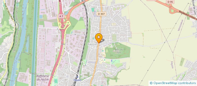 localisation de l'entreprise MADAME MELIYA GUELBI à FEYZIN