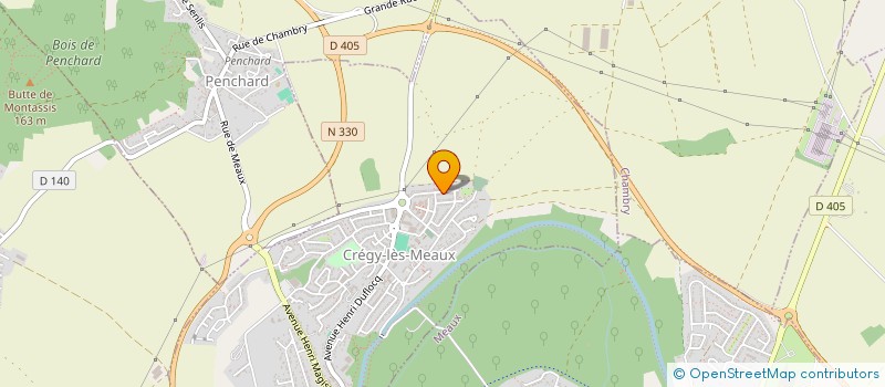 localisation de l'entreprise MADAME MELIZA CHEDEMBRAM  CREGY-LES-MEAUX