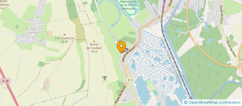 localisation de l'entreprise MADAME MELIZA SOLTANI  MAREUIL-CAUBERT