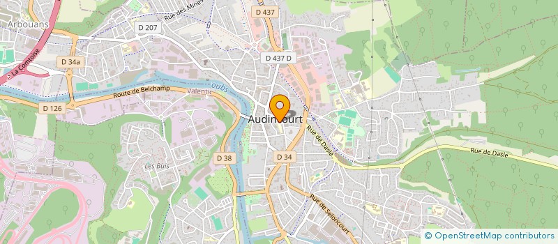 localisation de l'entreprise MADAME MELODI CAGLAYAN  AUDINCOURT