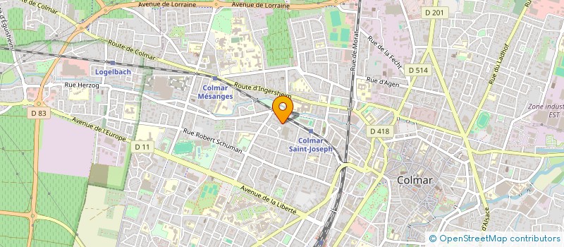 localisation de l'entreprise MADAME MELODI KURUN  COLMAR