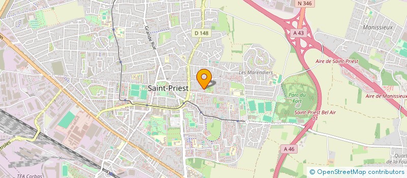 localisation de l'entreprise MADAME MELODI TURKSOY  SAINT-PRIEST