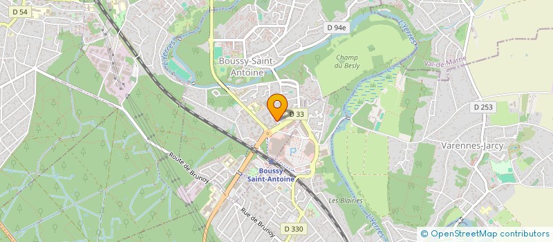 localisation de l'entreprise MADAME MELODIE ALCIN  BOUSSY-SAINT-ANTOINE