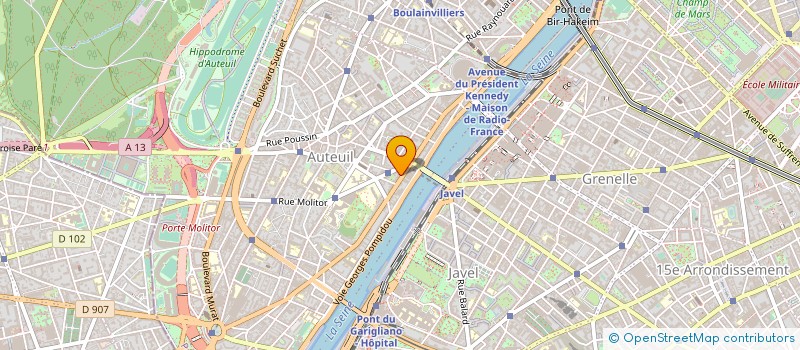 localisation de l'entreprise MADAME MELODIE ASSERAF à PARIS