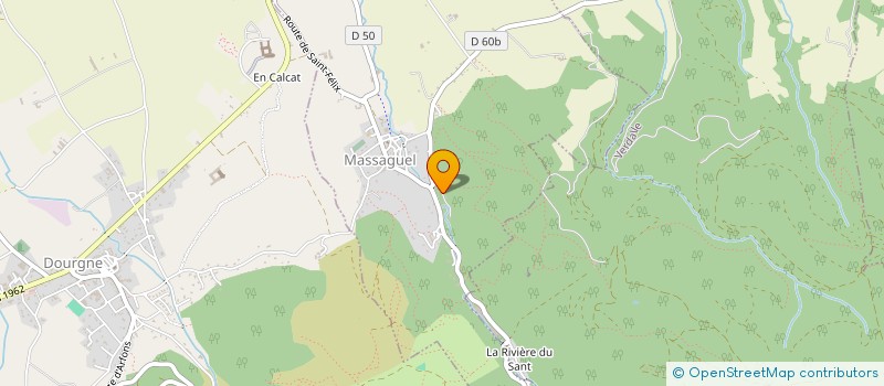 localisation de l'entreprise MADAME MELODIE BAGNOLATI à MASSAGUEL