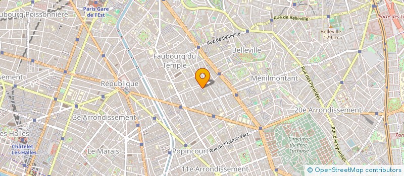 localisation de l'entreprise MADAME MELODIE BALAN  PANTIN