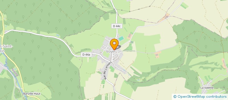 localisation de l'entreprise MADAME MELODIE BELIN  NIDERHOFF