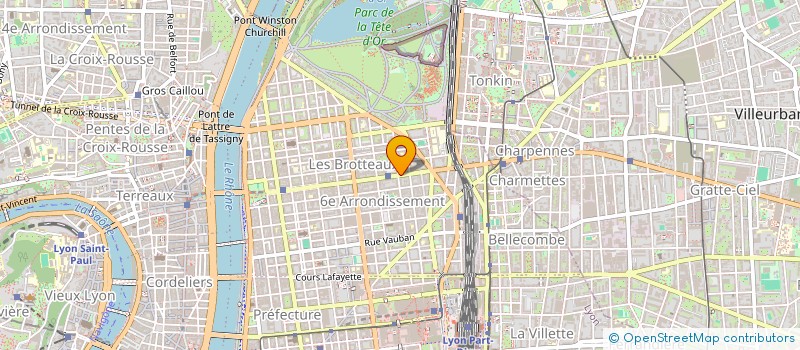 localisation de l'entreprise MADAME MELODIE BETTANT  LYON