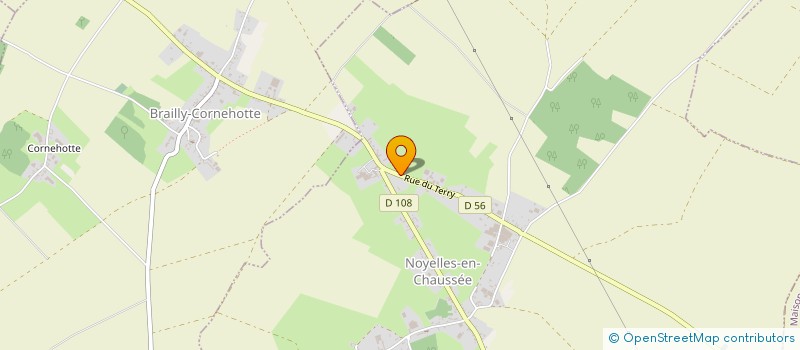 localisation de l'entreprise MADAME MELODIE BRUNEL  NOYELLES-EN-CHAUSSEE