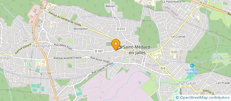 localisation de l'entreprise MADAME MELODIE BUTON  SAINT-MEDARD-EN-JALLES