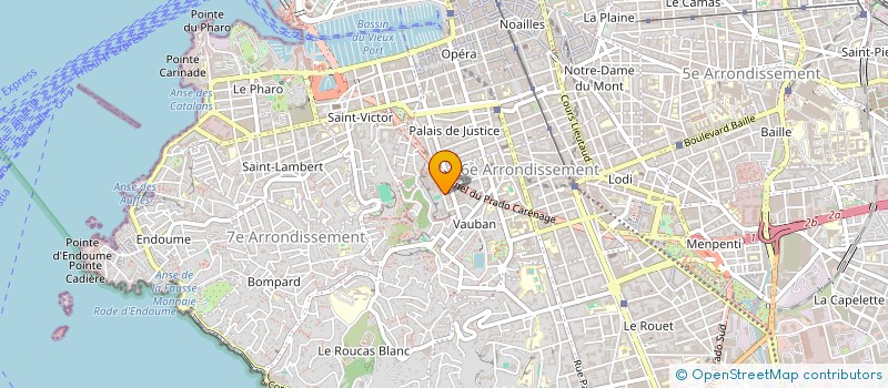 localisation de l'entreprise MADAME MELODIE CHABRE à MARSEILLE