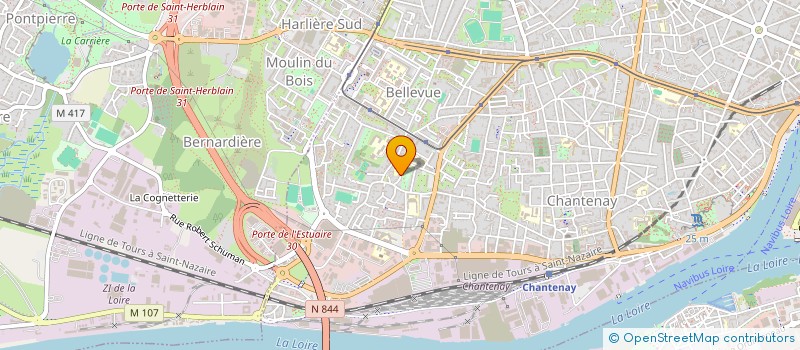 localisation de l'entreprise MADAME MELODIE CONTU-FAVRY à NANTES