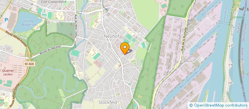 localisation de l'entreprise MADAME MELODIE DA CUNHA  STRASBOURG