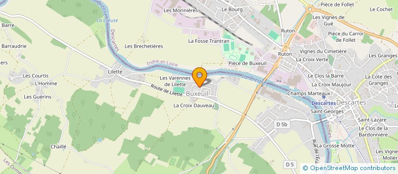 localisation de l'entreprise MADAME MELODIE GERMON à BUXEUIL