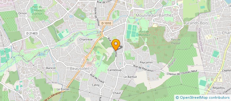 localisation de l'entreprise MADAME MELODIE-GRACE KHAYAT  GRADIGNAN