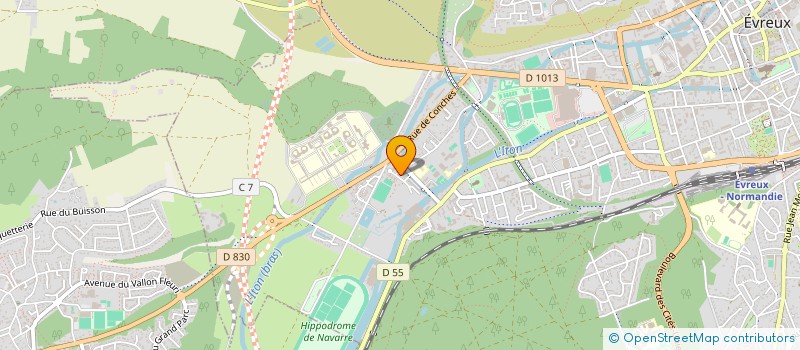 localisation de l'entreprise MADAME MELODIE GRILLAUD à EVREUX
