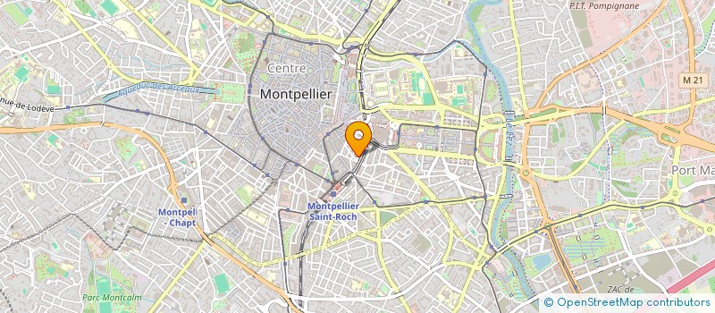 localisation de l'entreprise MADAME MELODIE HERBELIN à MONTPELLIER
