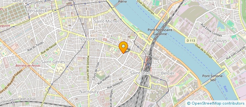 localisation de l'entreprise MADAME MELODIE JUDITH  BORDEAUX