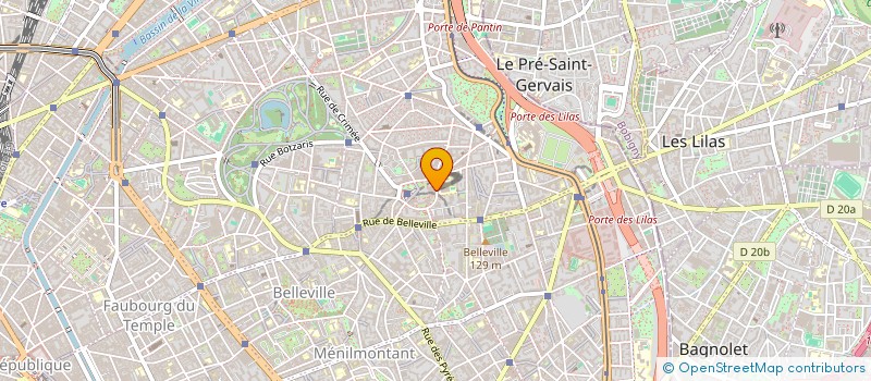 localisation de l'entreprise MADAME MELODIE JULIE ROMELLE  PARIS