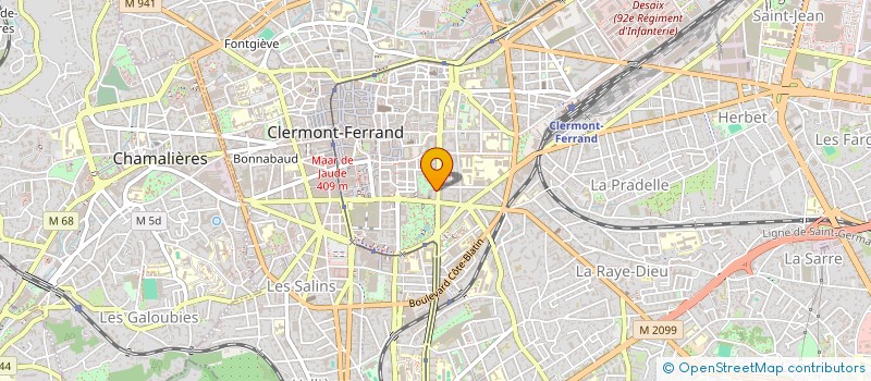 localisation de l'entreprise MADAME MELODIE KHOURI  CLERMONT FERRAND