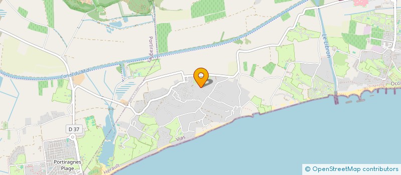 localisation de l'entreprise MADAME MELODIE LAMBERT  VIAS