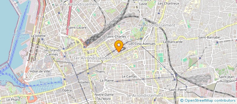 localisation de l'entreprise MADAME MELODIE LECAT à MARSEILLE