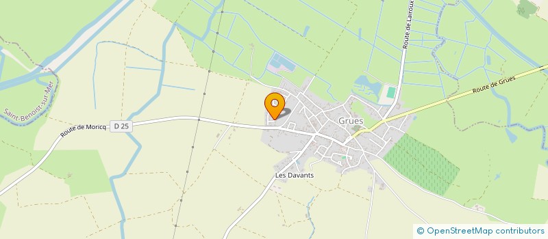 localisation de l'entreprise MADAME MELODIE MEDIN  GRUES