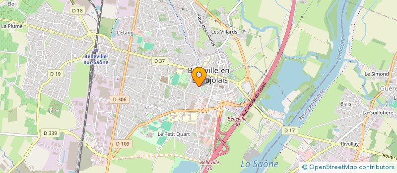 localisation de l'entreprise MADAME MELODIE MEKDOUH à BELLEVILLE-EN-BEAUJOLAIS