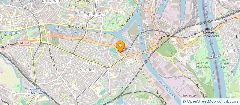 localisation de l'entreprise MADAME MELODIE MEPORT  STRASBOURG