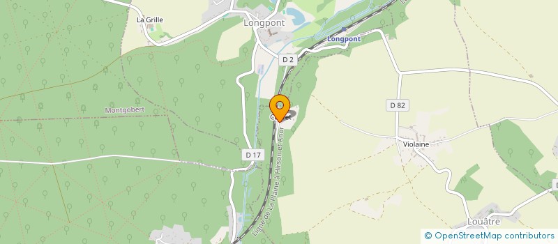 localisation de l'entreprise MADAME MELODIE NAUDEY  LOUATRE