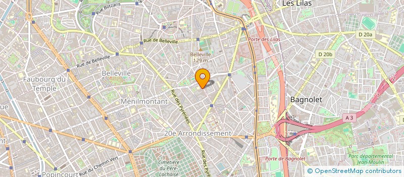 localisation de l'entreprise MADAME MELODIE NGAUV  PARIS