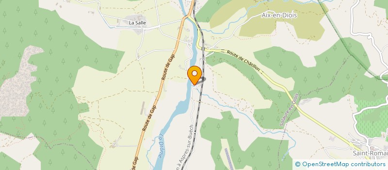 localisation de l'entreprise MADAME MELODIE ORY  SOLAURE EN DIOIS