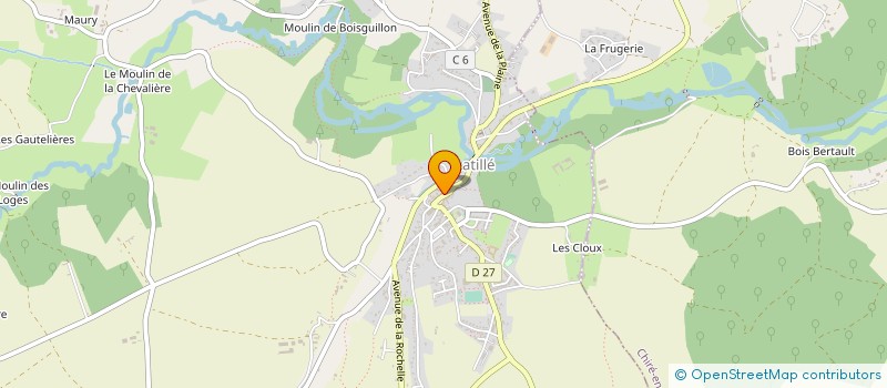 localisation de l'entreprise MADAME MELODIE OUNDA MEYBI  LATILLE