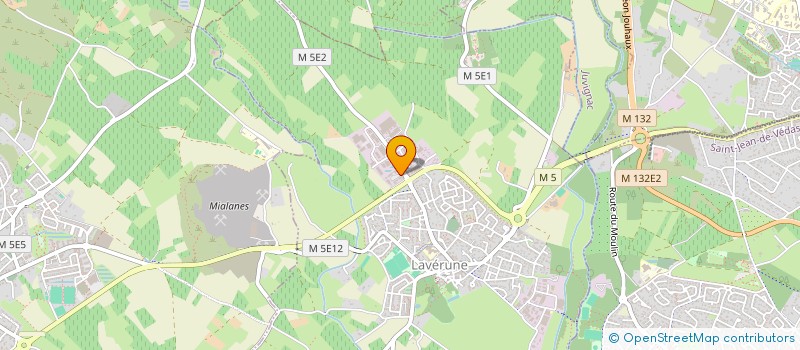 localisation de l'entreprise MADAME MELODIE PENDARIES  LAVERUNE