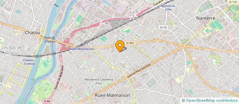 localisation de l'entreprise MADAME MELODIE PEREIRA ALVES à RUEIL-MALMAISON
